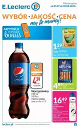 Gazetka promocyjna E Leclerc - Gazetka E.LECLERC od 25.07.2023 do 05.08.2023 - Gazetka - ważna od 05.08 do 05.08.2023 - strona 21 - produkty: Gra, Rosół, Napój gazowany, Kubek, Napój, Knorr