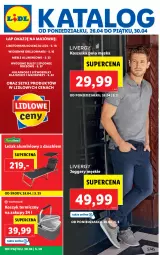 Gazetka promocyjna Lidl - GAZETKA - Gazetka - ważna od 30.04 do 30.04.2021 - strona 1 - produkty: Kosz, Koszulka, Dres, Rolki, Dzieci, Spodnie, Spodnie dresowe, Grill, Meble