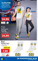 Gazetka promocyjna Lidl - GAZETKA - Gazetka - ważna od 30.04 do 30.04.2021 - strona 10 - produkty: Klapki, Sok, Karp, T-shirt, Skarpetki