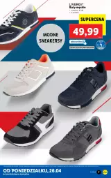 Gazetka promocyjna Lidl - GAZETKA - Gazetka - ważna od 30.04 do 30.04.2021 - strona 7 - produkty: Sneakersy, Buty