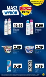 Gazetka promocyjna Lidl - GAZETKA - Gazetka - ważna od 22.04 do 22.04.2023 - strona 13 - produkty: Ser, Ryż, Napój energetyczny, Red Bull, Dezodorant, Dove, Pilos, Müller, Deser, Napój, Antyperspirant