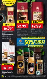 Gazetka promocyjna Lidl - GAZETKA - Gazetka - ważna od 22.04 do 22.04.2023 - strona 24 - produkty: Kawa rozpuszczalna, Kawa ziarnista, Kawa mielona, Kawa