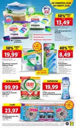 Gazetka promocyjna Lidl - GAZETKA - Gazetka - ważna od 22.04 do 22.04.2023 - strona 37 - produkty: Papier, Zawieszki, Perfum, Perełki zapachowe, Ręcznik, Rolki, Fairy, Zmywarki, Kapsułki do prania, Lenor, Fa
