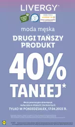 Gazetka promocyjna Lidl - GAZETKA - Gazetka - ważna od 22.04 do 22.04.2023 - strona 40 - produkty: Moda