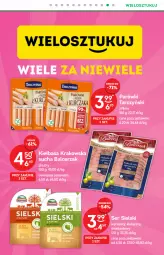 Gazetka promocyjna Żabka - Gazetka - ważna od 31.10 do 31.10.2021 - strona 16 - produkty: Ser, Kiełbasa krakowska, Parówki, Tarczyński, Kiełbasa