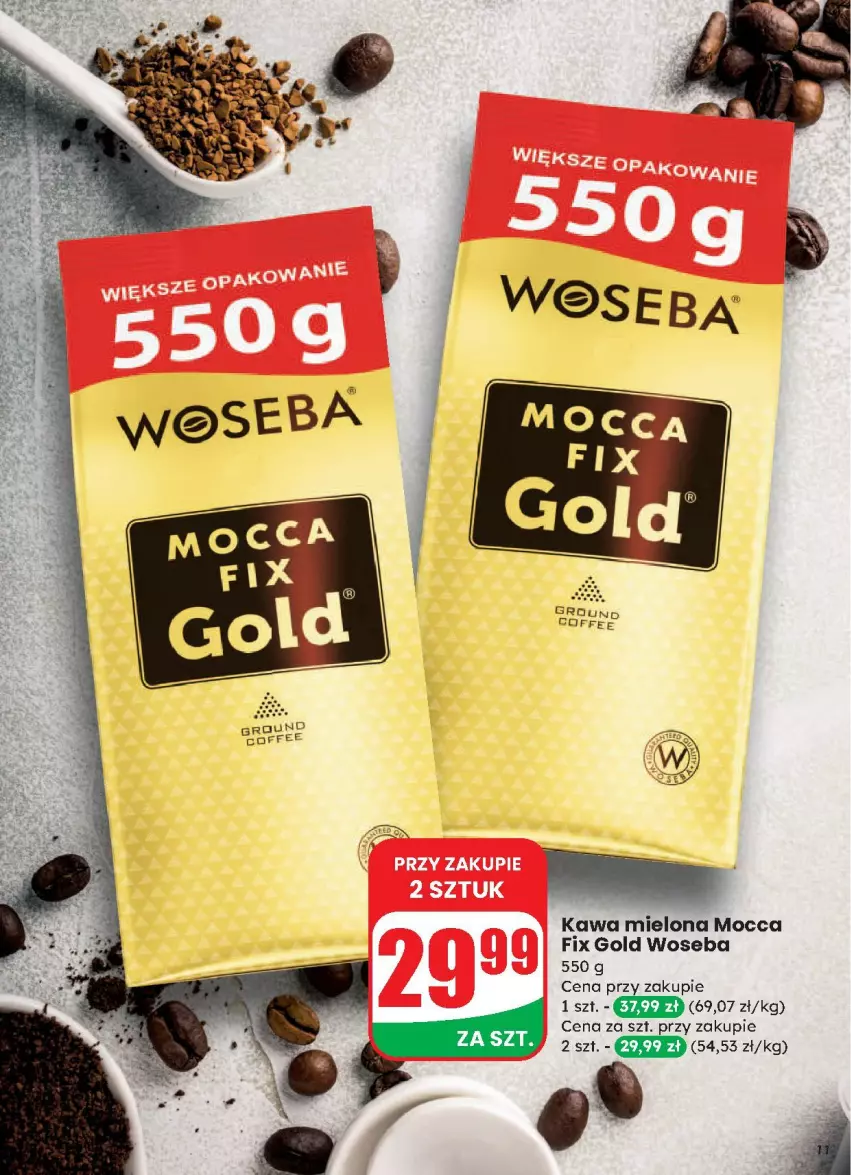 Gazetka promocyjna Dino - ważna 13.08 do 19.08.2025 - strona 3 - produkty: Kawa, Kawa mielona, Mocca Fix Gold, Woseba