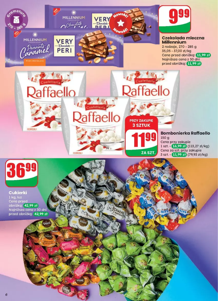 Gazetka promocyjna Dino - ważna 13.08 do 19.08.2025 - strona 56 - produkty: Czekolada, Czekolada mleczna, Fa, Raffaello