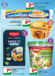 Gazetka promocyjna Dino - Gazetka - ważna od 19.08 do 19.08.2025 - strona 46 - produkty: Mozzarella, Piec, Sałatka, Ciasto francuskie, Sos, Ser, Mus, Krokiety, Dega, Sałat, Pieczarka