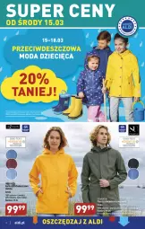 Gazetka promocyjna Aldi - COŚ na przyszły tydzień - Gazetka - ważna od 18.03 do 18.03.2023 - strona 2 - produkty: Por, Gra, Kurtka, Płaszcz, Moda, Dzieci, Fa