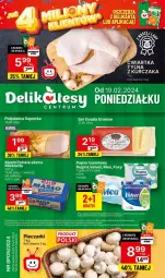 Gazetka promocyjna Delikatesy Centrum - NOWA GAZETKA Delikatesy Centrum od 19 lutego! 19-25.02.2024 - Gazetka - ważna od 25.02 do 25.02.2024 - strona 1 - produkty: Kurczak, Polędwica, Ser, Rum, Gin, Gra, Papier, Papier toaletowy, Velvet, Foxy, Gouda, Masło