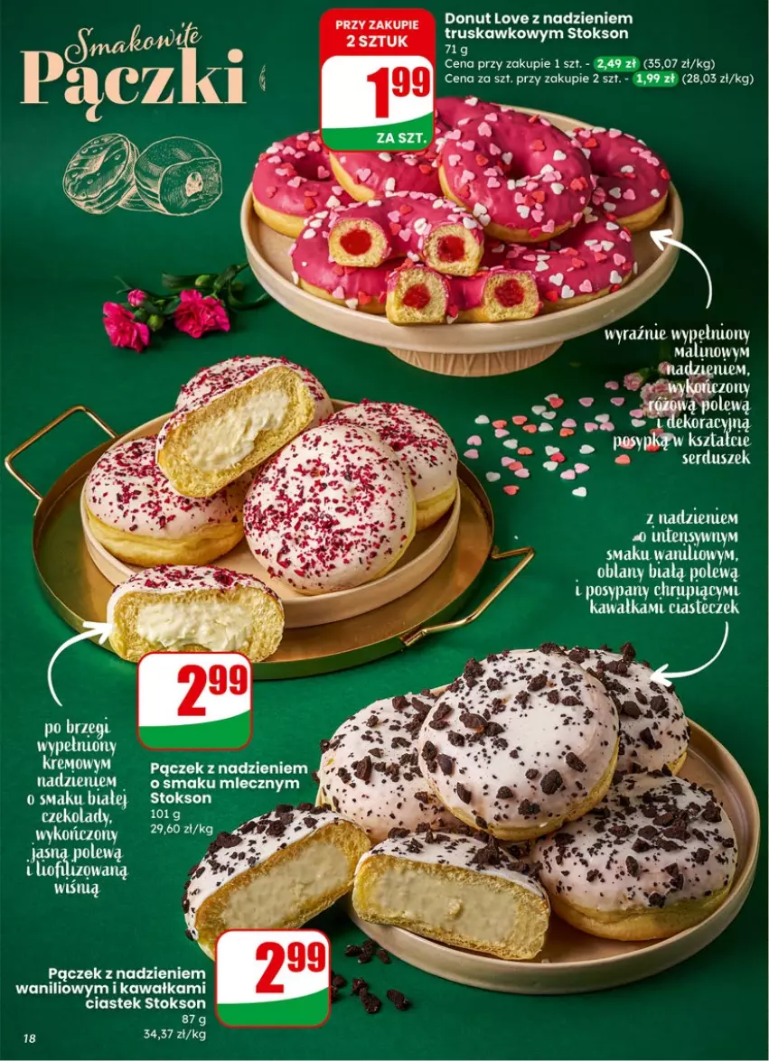 Gazetka promocyjna Dino - Gazetka 06 / 2026 - ważna 04.02 do 10.02.2026 - strona 18 - produkty: Kawa, Pączek, Stek