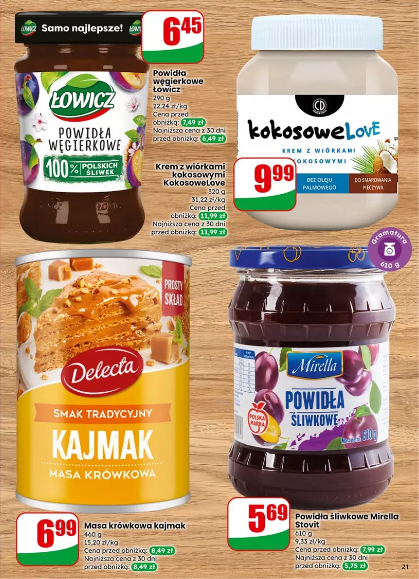 Gazetka promocyjna Dino - Gazetka 06 / 2026 - ważna 04.02 do 10.02.2026 - strona 21 - produkty: Kokos, Masa krówkowa