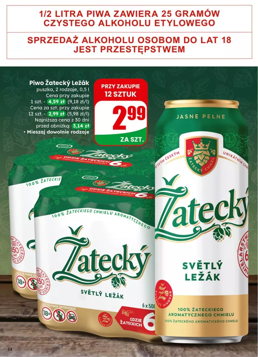 Gazetka promocyjna Dino - Gazetka 06 / 2026 - ważna 04.02 do 10.02.2026 - strona 54 - produkty: K2, Piwo