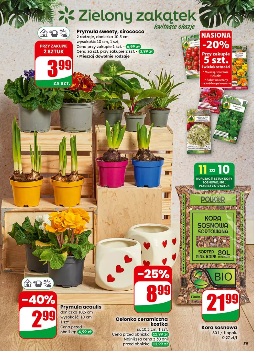 Gazetka promocyjna Dino - Gazetka 06 / 2026 - ważna 04.02 do 10.02.2026 - strona 59 - produkty: Osłonka, Prymula, Sok, Sos