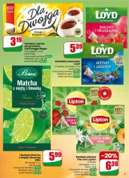 Gazetka promocyjna Dino - Gazetka 06 / 2026 - Gazetka - ważna od 10.02 do 10.02.2026 - strona 11 - produkty: Naturell, Gin, Herbata czarna, Loyd, Maliny, Lipton, Herbata