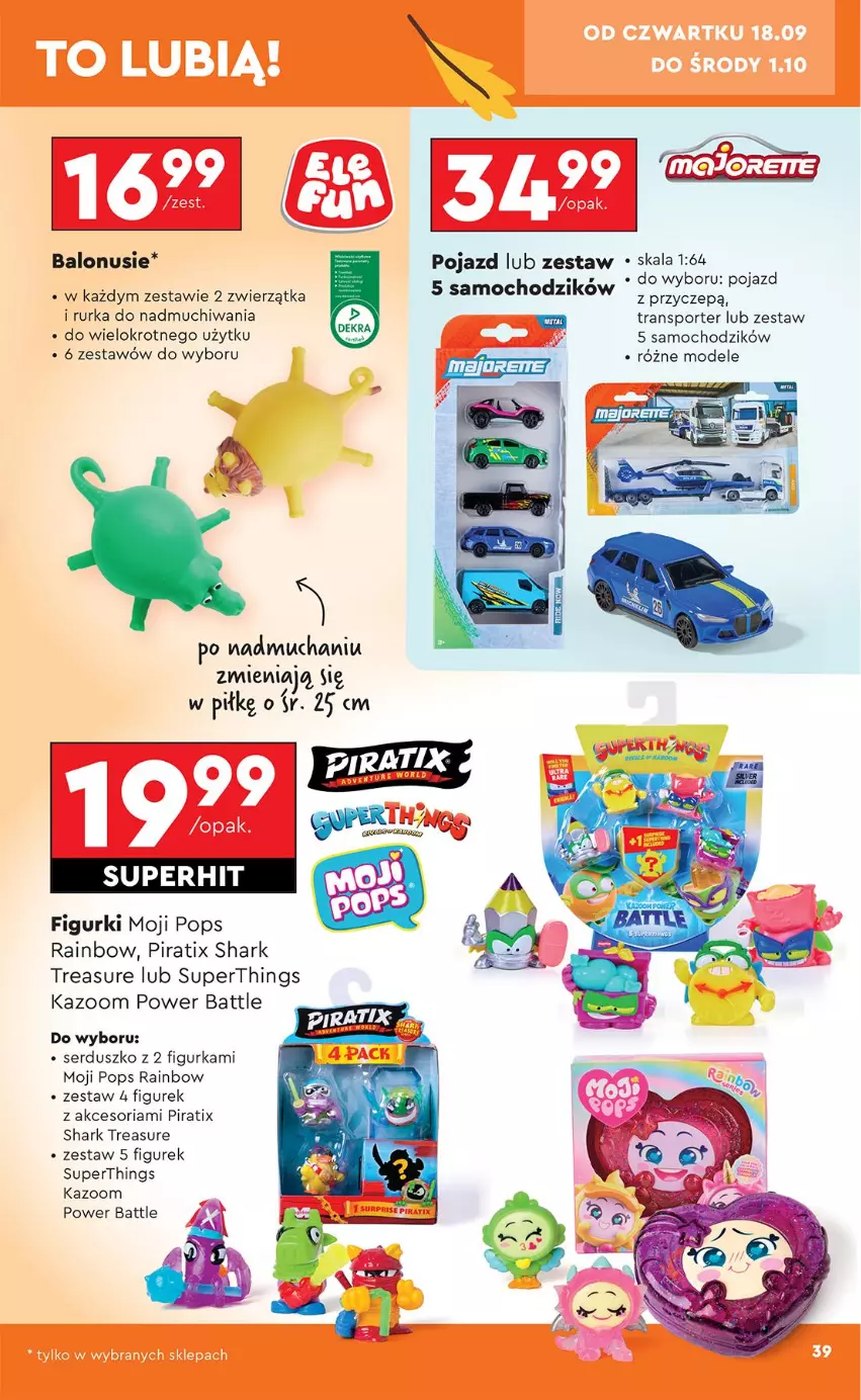 Gazetka promocyjna Biedronka - Okazje Tygodnia - ważna 15.09 do 27.09.2025 - strona 41 - produkty: Chodzik, Pojazd, Por, Ser, Sport, Tran