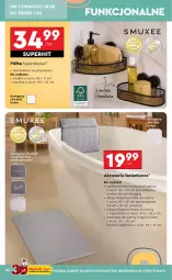 Gazetka promocyjna Biedronka - Okazje Tygodnia - Gazetka - ważna od 27.09 do 27.09.2025 - strona 34 - produkty: Mata podłogowa, Półka, Półka łazienkowa, Poduszka