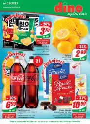 Gazetka promocyjna Dino - Gazetka - Gazetka - ważna od 07.02 do 07.02.2023 - strona 1 - produkty: Mleczko, Napój gazowany, Ptasie mleczko, Napój