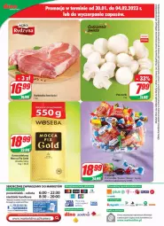 Gazetka promocyjna Dino - Gazetka - Gazetka - ważna od 07.02 do 07.02.2023 - strona 24 - produkty: Ser, Por, Kawa mielona, Kawa, Tera, Mocca Fix Gold, Woseba, Fa