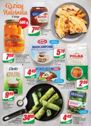 Gazetka promocyjna Dino - Gazetka - Gazetka - ważna od 07.02 do 07.02.2023 - strona 6 - produkty: Naleśniki, Pierogi, Ser, Favita, Roszponka, Ksylitol, Rukola, Mlekovita, Deliss, Mascarpone, Sante, Sałat, Serek, Mąka, Syrop, Brzoskwinie, Mąka pszenna, Patelnia, Szpinak, Mleko, Fa