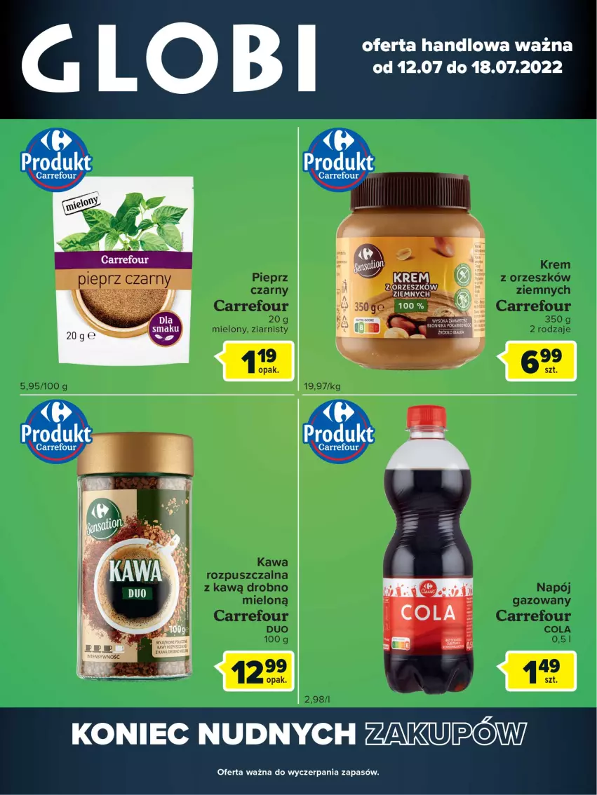 Gazetka promocyjna Carrefour - Gazetka Globi - ważna 12.07 do 18.07.2022 - strona 2 - produkty: Pieprz