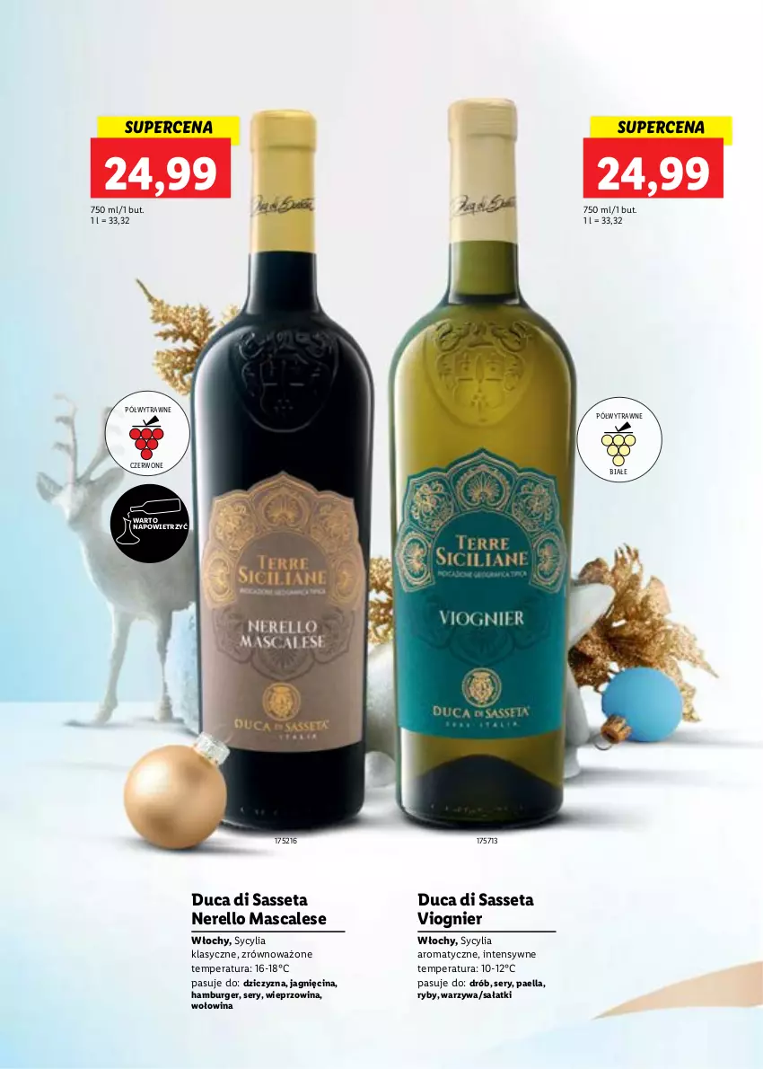 Gazetka promocyjna Lidl - Katalog alkoholi Święta i Nowy rok - ważna 28.11 do 31.12.2022 - strona 10 - produkty: Burger, Drób, Dziczyzna, Hamburger, Sałat, Ser, Warzywa, Wieprzowina, Wołowina