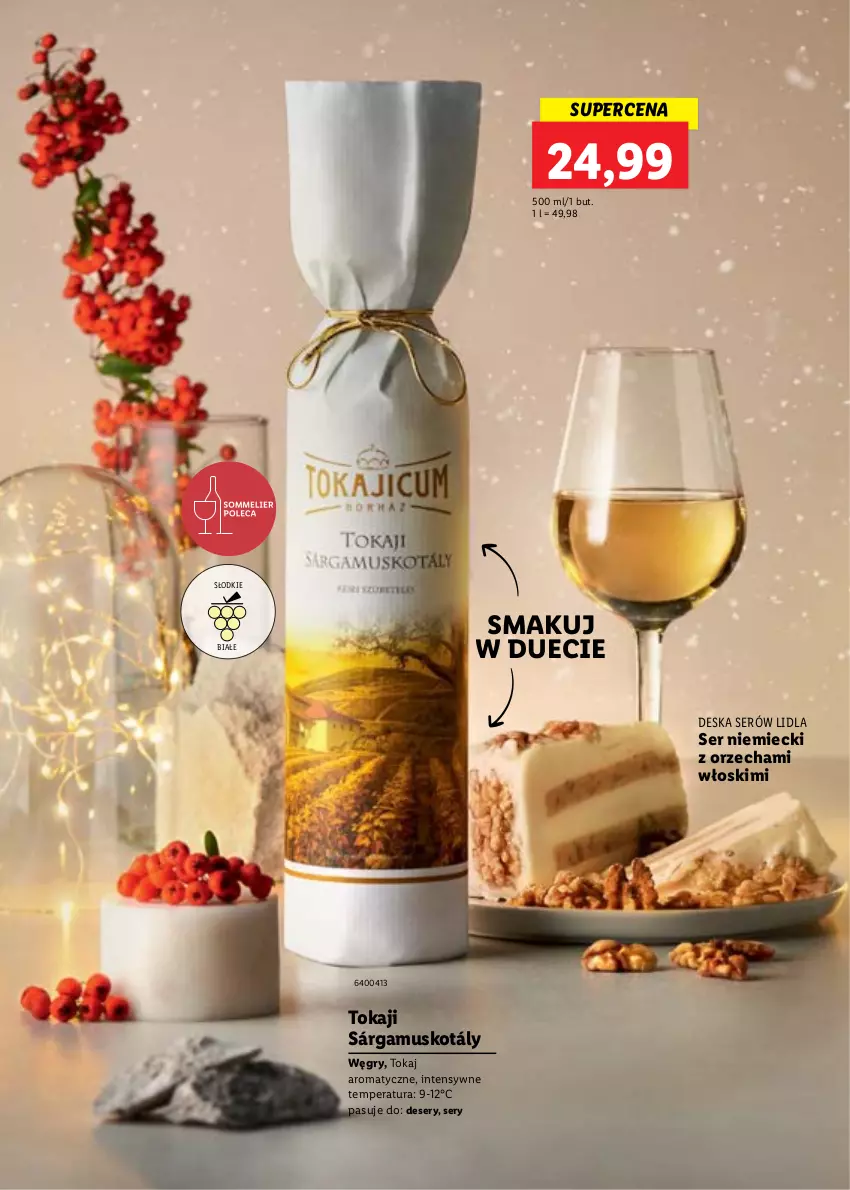 Gazetka promocyjna Lidl - Katalog alkoholi Święta i Nowy rok - ważna 28.11 do 31.12.2022 - strona 12 - produkty: Deser, Deska serów, Gry, Mus, Ser, Tokaji