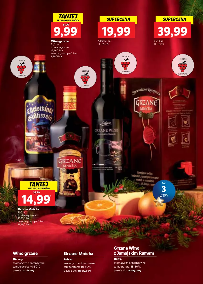 Gazetka promocyjna Lidl - Katalog alkoholi Święta i Nowy rok - ważna 28.11 do 31.12.2022 - strona 18 - produkty: Deser, Rum, Ser, Wino