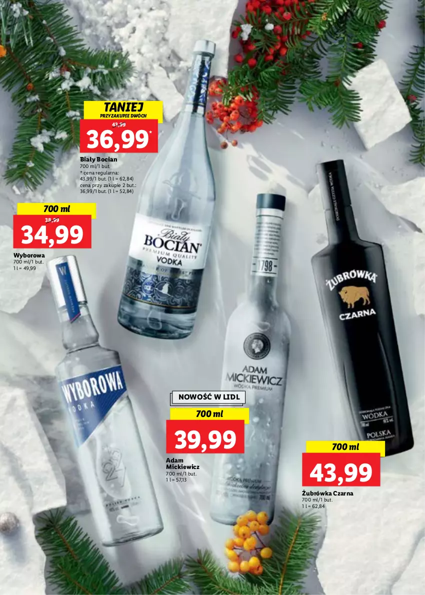 Gazetka promocyjna Lidl - Katalog alkoholi Święta i Nowy rok - ważna 28.11 do 31.12.2022 - strona 23 - produkty: Biały Bocian, Wyborowa