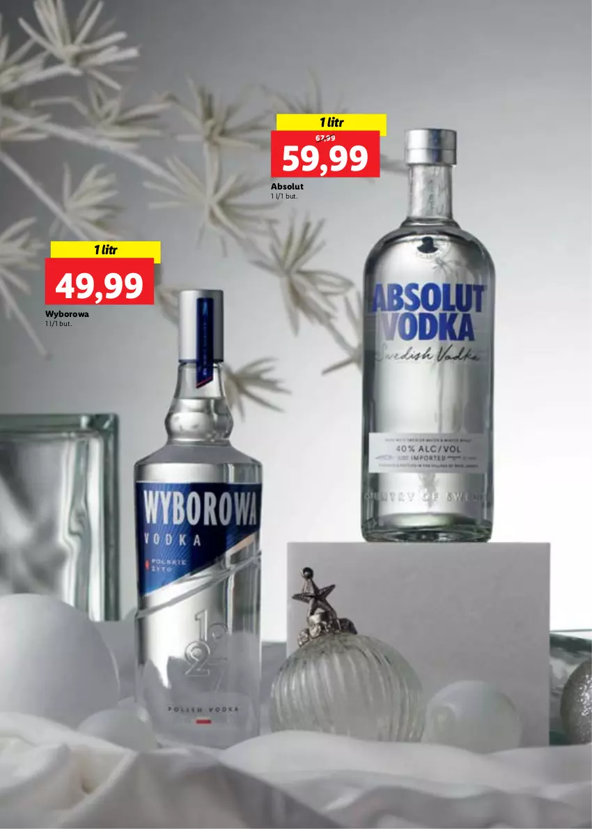 Gazetka promocyjna Lidl - Katalog alkoholi Święta i Nowy rok - ważna 28.11 do 31.12.2022 - strona 24 - produkty: Absolut, Wyborowa