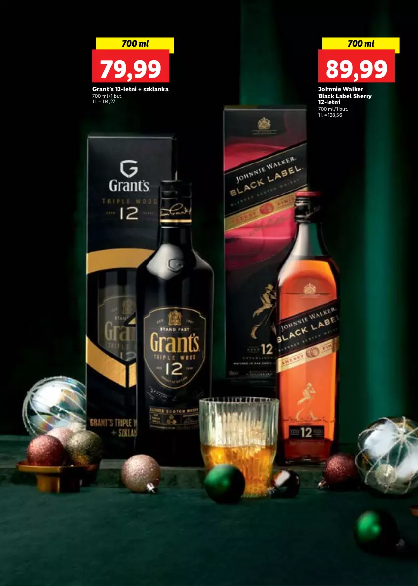 Gazetka promocyjna Lidl - Katalog alkoholi Święta i Nowy rok - ważna 28.11 do 31.12.2022 - strona 28 - produkty: Gra, Johnnie Walker, Lack, Szklanka