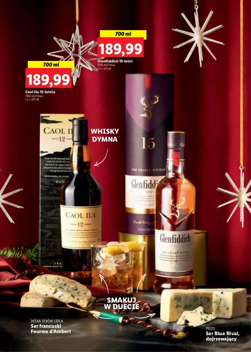 Gazetka promocyjna Lidl - Katalog alkoholi Święta i Nowy rok - ważna 28.11 do 31.12.2022 - strona 32 - produkty: Deska serów, Pilos, Ser, Whisky