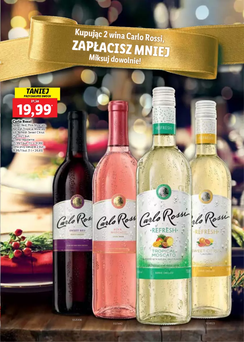 Gazetka promocyjna Lidl - Katalog alkoholi Święta i Nowy rok - ważna 28.11 do 31.12.2022 - strona 7 - produkty: Carlo Rossi, Tropical