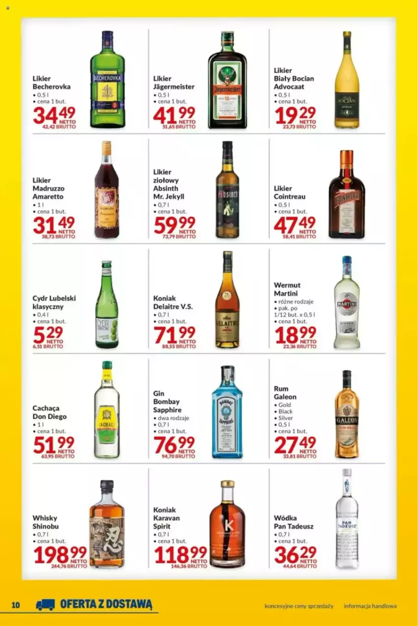 Gazetka promocyjna Makro - ważna 18.03 do 31.03.2025 - strona 2 - produkty: Advocaat, Biały Bocian, Fa, Gin, Lack, Leon, Likier, Martini, Rum, Whisky, Wódka