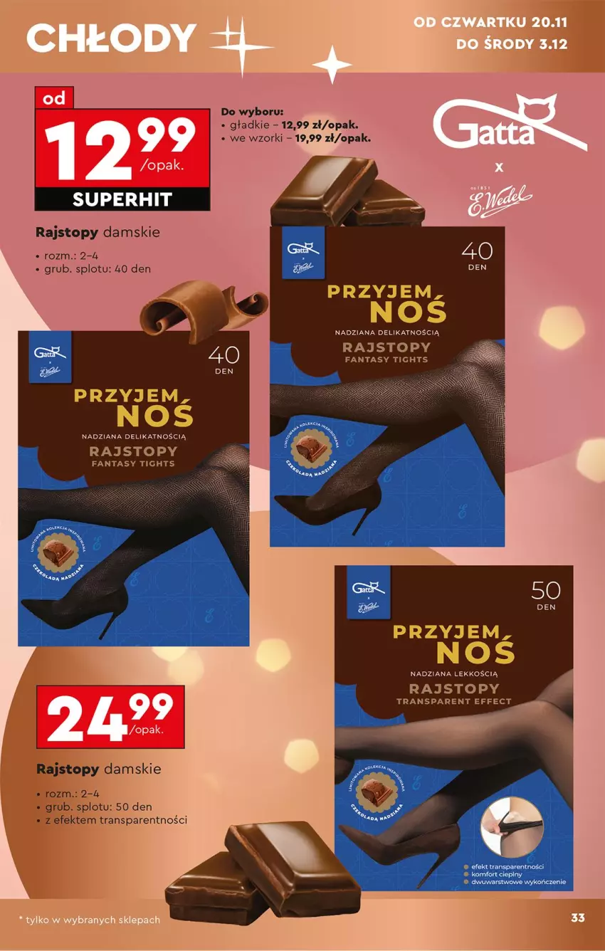 Gazetka promocyjna Biedronka - Okazje Tygodnia - ważna 15.11 do 29.11.2025 - strona 35 - produkty: Fa, Fanta, Rajstopy, Top, Tran