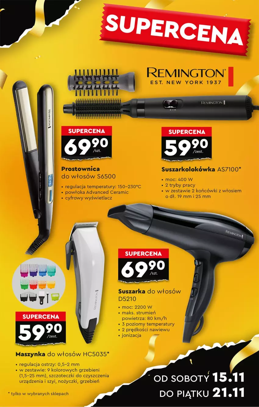 Gazetka promocyjna Biedronka - Okazje Tygodnia - ważna 15.11 do 29.11.2025 - strona 5 - produkty: Remington