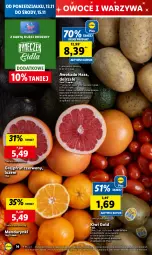 Gazetka promocyjna Lidl - GAZETKA - Gazetka - ważna od 15.11 do 15.11.2023 - strona 30 - produkty: Mandarynki, Warzywa, Ser, Warzywa i owoce, Kiwi, Owoce, Chleb, Olej, Grejpfrut