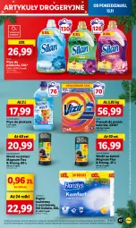 Gazetka promocyjna Lidl - GAZETKA - Gazetka - ważna od 15.11 do 15.11.2023 - strona 63 - produkty: Jan Niezbędny, Papier, Worki na śmieci, Proszek do prania, Papier toaletowy, Vizir, Silan, Płyn do płukania, Rolki, Worki na śmiec, Flora