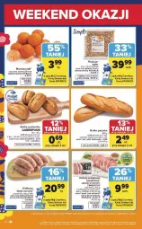 Gazetka promocyjna Carrefour - Gazetka Weekend okazji już od czwartku! - Gazetka - ważna od 29.03 do 29.03.2026 - strona 6 - produkty: Pistacje, Mandarynki, Por, Gra, Bułka grahamka, Kotlet, Kiełbasa biała, Kiełbasa, Bułka, Fa