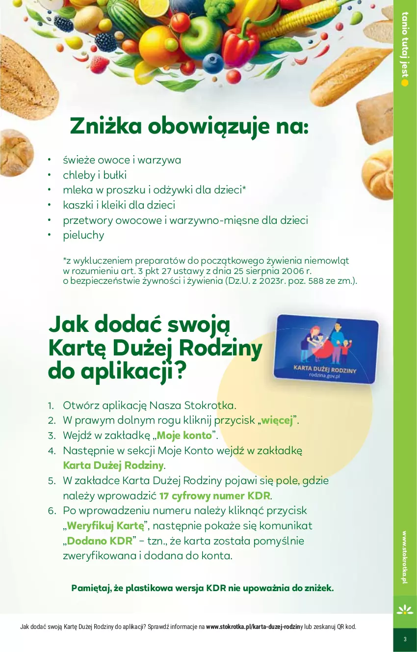 Gazetka promocyjna Stokrotka - Supermarket Opole/Radom - ważna 28.11 do 04.12.2024 - strona 13 - produkty: Chleb, Dzieci, Mięta, Owoce, Piec, Pieluchy, Warzywa