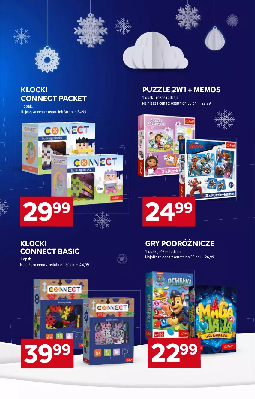 Gazetka promocyjna Stokrotka - Supermarket Opole/Radom - ważna 28.11 do 04.12.2024 - strona 45 - produkty: Gry, Klocki, Puzzle