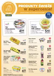 Gazetka promocyjna Makro - Targ MAKRO - oferta świeża w super cenach! - Gazetka - ważna od 31.10 do 31.10.2026 - strona 1 - produkty: Jogurt naturalny, Ser, Salami, Złoty Mazur, Jaja, Jogurt, Mascarpone, Napój mleczny, Deser, Słynne, Flora, Słynne MR Roślinne, Napój, Monte