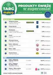 Gazetka promocyjna Makro - Targ MAKRO - oferta świeża w super cenach! - Gazetka - ważna od 31.10 do 31.10.2026 - strona 6 - produkty: Warzywa, Por, Gra, Miruna, Granat, Warzywa i owoce, Owoce, Dorsz, Wino, Mango