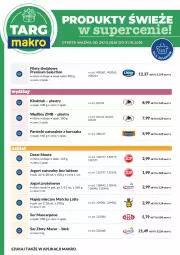 Gazetka promocyjna Makro - Targ MAKRO - oferta świeża w super cenach! - Gazetka - ważna od 31.10 do 31.10.2026 - strona 7 - produkty: Kurczak, Jogurt naturalny, Ser, Złoty Mazur, Kindziuk, Jogurt, Parówki, Mascarpone, Napój mleczny, Deser, Napój, Monte