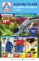 Gazetka promocyjna Aldi - COŚ na przyszły tydzień - Gazetka - ważna od 04.03 do 04.03.2023 - strona 1 - produkty: Piec, Por, Gra, Sekator, Kurtka, Opiekacz do kanapek, Fa