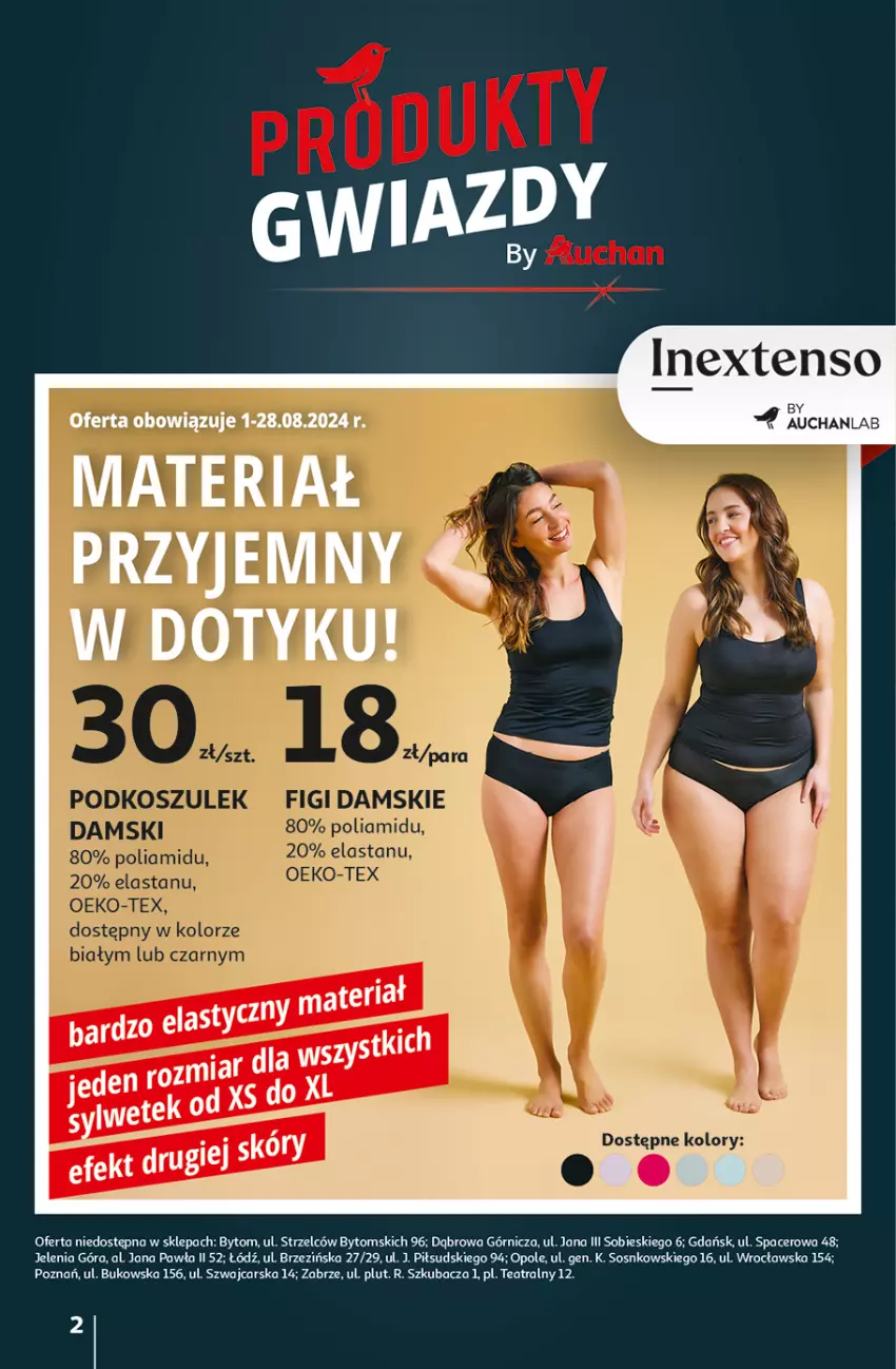 Gazetka promocyjna Auchan - Hipermarket - ważna 08.08 do 14.08.2024 - strona 2 - produkty: Acer, Cars, Inka, Sos