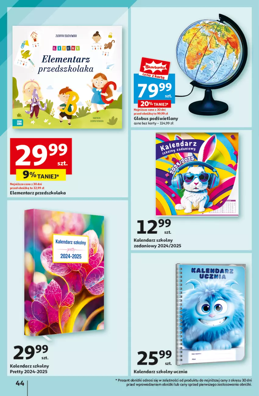 Gazetka promocyjna Auchan - Hipermarket - ważna 08.08 do 14.08.2024 - strona 52 - produkty: Danio, Kalendarz