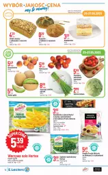 Gazetka promocyjna E Leclerc - Gazetka - ważna od 03.06 do 03.06.2023 - strona 14 - produkty: Piec, Kurczak, Warzywa, Sałata lodowa, Kajzerka, Leon, Sałat, Sezam, Knedle, Zapiekanka, Pieczarka, Brzoskwinie, Chleb, Oleo, Ogród, Pomidory, Nektar, Hortex