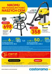 Gazetka promocyjna Castorama - Gazetka - ważna od 23.05 do 23.05.2023 - strona 16 - produkty: Odkurzacz, Top, Por, Gra, Rama, Pilarka stołowa, Dres, Astor