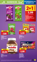 Gazetka promocyjna Lidl - GAZETKA - Gazetka - ważna od 19.03 do 19.03.2025 - strona 41 - produkty: Nutella, Gra, Cukier, Czekolada mleczna, Maliny, Czekolada, Cukierki